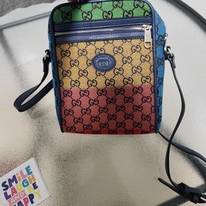 GG multicolored crossbody. New without tag. Never worn.